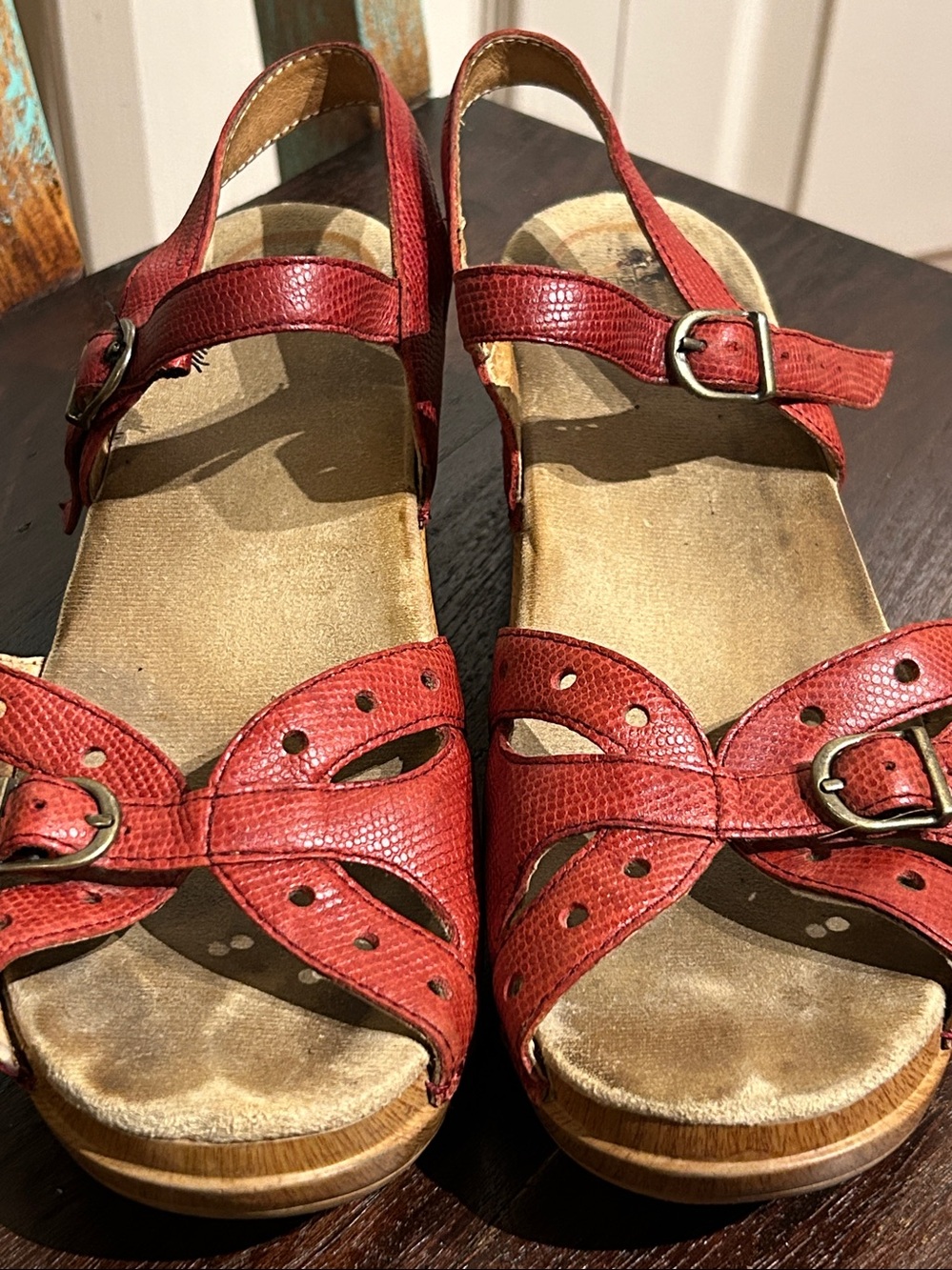 Dansko Sissy Buckle Clogs View 4